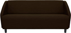 Brioli Ральф трехместный (рогожка, J5 коричневый)