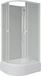 Душевая кабина Niagara Promo P110/80/26R/MT/BK 110x80x195