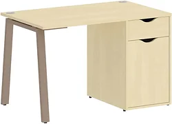 Стол для работы Riva Home Office VR.SP-3-118.1.A Мокко (клен) Стол для работы Riva Home Office VR.SP-3-118.1.A Мокко (клен)