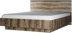 Кровать Anrex Jagger 160 с ПМ (дуб монастырский/черный) Кровать Anrex Jagger 160 с ПМ (дуб монастырский/черный)
