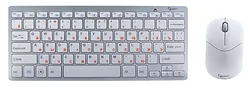 Набор клавиатуры и мыши Gembird KBS-7001 White USB Набор клавиатуры и мыши Gembird KBS-7001 White USB