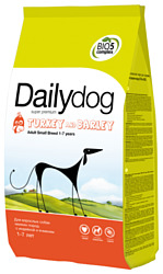 Dailydog (12 кг) Adult Small Breed Turkey and Barley