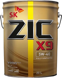 ZIC X9 5W-40 20л