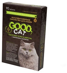 GOOD Cat Здоровье кожи и шерсти с биотином и таурином GOOD Cat Здоровье кожи и шерсти с биотином и таурином