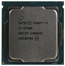 Intel Core i3-9350K Coffee Lake (4000MHz, LGA1151 v2, L3 8192Kb)