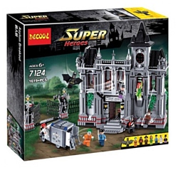 Jisi bricks (Decool) Super Heroes 7124 Побег из клиники Аркхэм