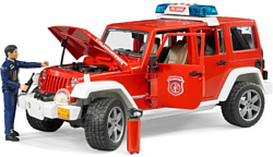 Bruder Jeep Wrangler Unlimited Rubicon fire department 02528