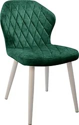 Гальваник Бергамо (эмаль белый муар/Noel Emerald)