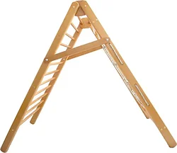 Детский спортивный комплекс Kampfer Лестница-сетка угловая Corner (натуральный)