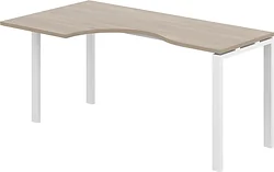 Стол для работы Norden 140x90x75 SG.231.OD.63.WH.L (белый/дуб темный) Стол для работы Norden 140x90x75 SG.231.OD.63.WH.L (белый/дуб темный)