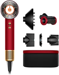 Фен Dyson HD16 Supersonic Nural (красный бархат/золотой)