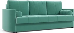 Прямой диван Mio Tesoro Амми 3-х местный (Velutto 71, сван)