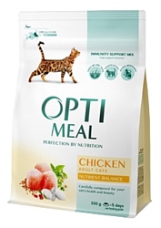 Optimeal Для кошек курица сухой (0.3 кг)