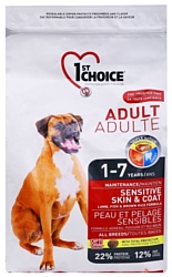 1st Choice (18.1 кг) Sensitive skin and coat ALL BREEDS for ADULTS