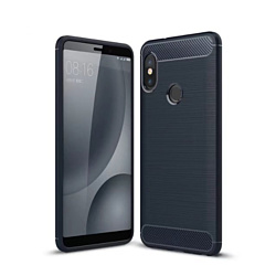 Case Brushed Line для Xiaomi Redmi Note 5 Pro (синий)