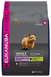 Eukanuba Adult Dry Dog Food For Small Breed Chicken (7.5 кг)