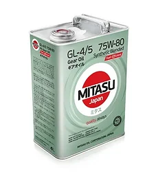 Трансмиссионное масло Mitasu MJ-441 75W-80 4л