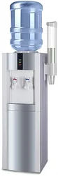Кулер для воды Ecotronic V21-L (серебристый/белый) 7213 Кулер для воды Ecotronic V21-L (серебристый/белый) 7213