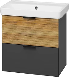 Тумба под умывальник Misty Форест 60 Э-Фор-09060-0219-2Я+БП-э0002705