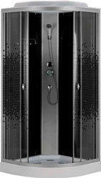 Душевая кабина Водный мир ВМ-883 Е 90x90 (черный/черная мозаика) Душевая кабина Водный мир ВМ-883 Е 90x90 (черный/черная мозаика)