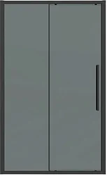 Душевая дверь Grossman Cosmo 130x195 100.K33.02.130.21.10 (черный матовый,стекло тонированное)