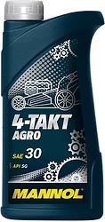 Моторное масло Mannol 4-Takt Agro SAE 30 API SG 1л Моторное масло Mannol 4-Takt Agro SAE 30 API SG 1л