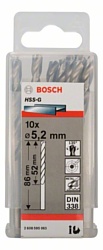Bosch 2608595063 10 предметов
