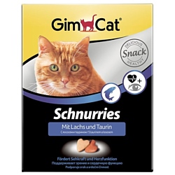 GimCat Schnurries с лососем