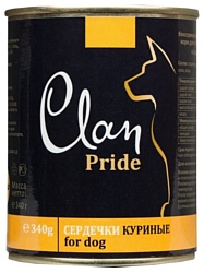 CLAN Pride Сердечки куриные для собак (0.340 кг) 1 шт.