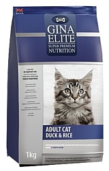 Gina Elite (12 кг) Adult Cat Duck & Rice