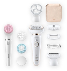 Braun SES 9100 Silk-epil 9 Flex Beauty Set + щетка для лица