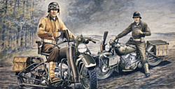 Italeri 322 U.S. Motorcycles