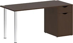 Стол для работы Riva Home Office VR.SP-3-158.1 Silver (венге цаво)