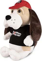 Мягкая игрушка ДуRашки Бассет-Хаунд в бейсболке MT-MRT-D04202303-23