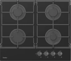 Газовая варочная панель Evelux HEG 615 BG Газовая варочная панель Evelux HEG 615 BG