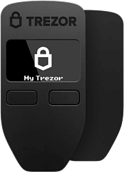 Аппаратный криптокошелек Trezor Model One (черный)