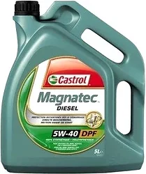 Моторное масло Castrol Magnatec Diesel 5W-40 DPF 5л