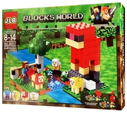 JLB Blocks World 3D117 Шерстяная ферма