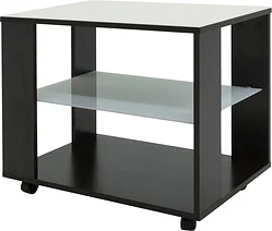 Журнальный столик Мебелик BeautyStyle 5 (венге/стекло белое)