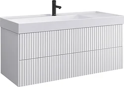 Тумба под умывальник Belux Сиртаки НП 120-02 (1, белый глянцевый)