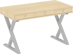 Офисный стол Riva Home Office VR.SP-1-118.M Silver (акация лорка)