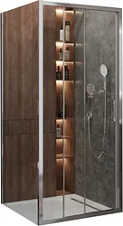 Душевая дверь Cezares MOLVENO-AHF-31-120/80-C-CR-IV