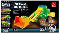 Конструктор Gleam Bricks 3 в 1 с LED подсветкой 25345