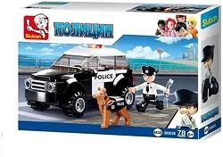 Конструктор Sluban Полиция. Городской патруль M38-B0639 Конструктор Sluban Полиция. Городской патруль M38-B0639