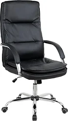 Кресло King Style SHL-10 Sway PU Chrome (черный) Кресло King Style SHL-10 Sway PU Chrome (черный)