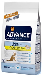 Advance Cat Light курица и рис (1.5 кг)