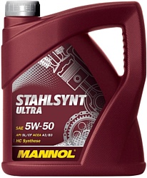 Mannol Stahlsynt Ultra 5W-50 API SN/CF 4л