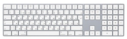 Apple Magic Keyboard with Numeric Keypad MQ052RS/A Silver Bluetooth