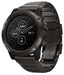 Garmin Fenix 5X Plus Sapphire титановый DLC