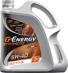 G-Energy Synthetic Active 5W-40 4л